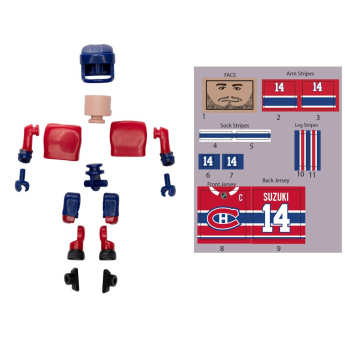 Montreal Canadiens figúrka Nick Suzuki #14 NHL Construct