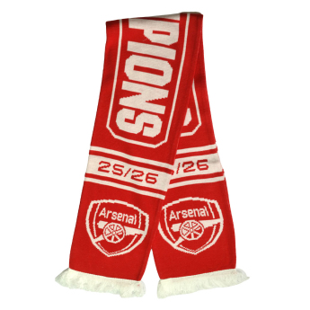 FC Arsenal zimný šál Champions red