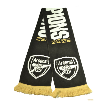FC Arsenal zimný šál Champions black