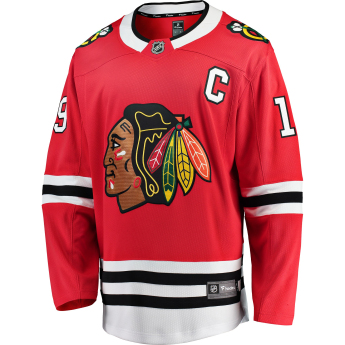 Chicago Blackhawks hokejový dres red #19 Jonathan Toews Breakaway Alternate Jersey