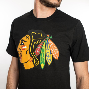 Chicago Blackhawks pánske tričko Imprint Echo Tee black