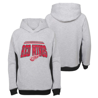 Detroit Red Wings detská mikina s kapucňou power play raglan pullover