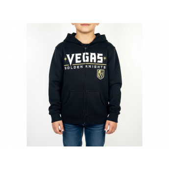Vegas Golden Knights detská mikina s kapucňou Stated Full Zip Hoodie
