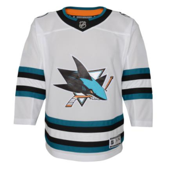 San Jose Sharks detský hokejový dres Premier White Away