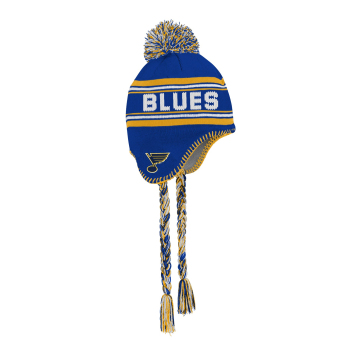 St. Louis Blues detská zimná čiapka Jacquard Tassel