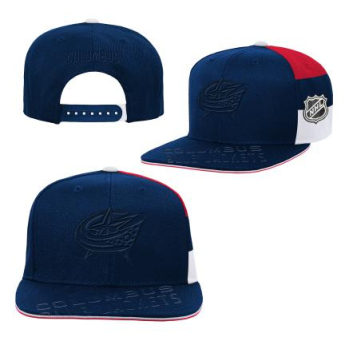 Columbus Blue Jackets detská čiapka flat šiltovka Faceoff Structured