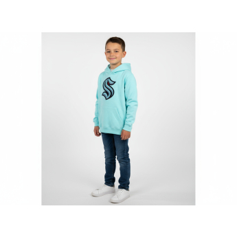 Seattle Kraken detská mikina s kapucňou Prime Logo Pullover Fleece
