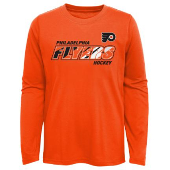 Philadelphia Flyers detské tričko s dlhým rukávom Rink Reimagined LS Ultra orange