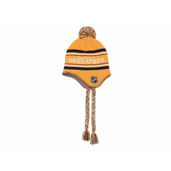 Nashville Predators detská zimná čiapka Jacquard Tassel