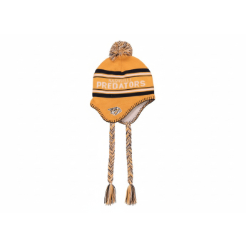 Nashville Predators detská zimná čiapka Jacquard Tassel
