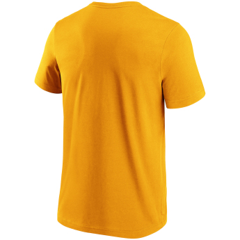 Boston Bruins pánske tričko Primary Logo Graphic yellow