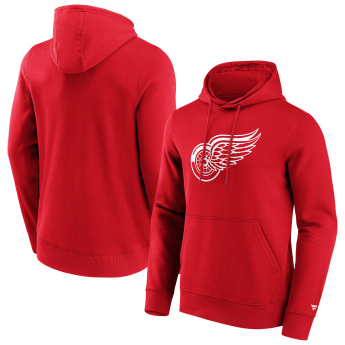 Detroit Red Wings pánska mikina s kapucňou Primary Logo Graphic Hoodie red
