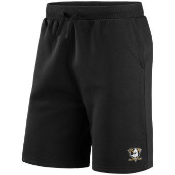 Anaheim Ducks pánske kraťasy Primary Logo Graphic Sweat Short black