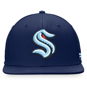 Seattle Kraken čiapka flat šiltovka Core Snapback blue