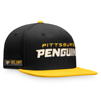 Pittsburgh Penguins čiapka flat šiltovka Iconic Color Blocked Snapback BY