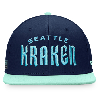 Seattle Kraken čiapka flat šiltovka Iconic Color Blocked Snapback BG