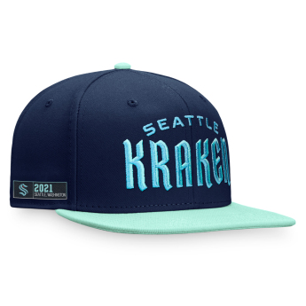 Seattle Kraken čiapka flat šiltovka Iconic Color Blocked Snapback BG