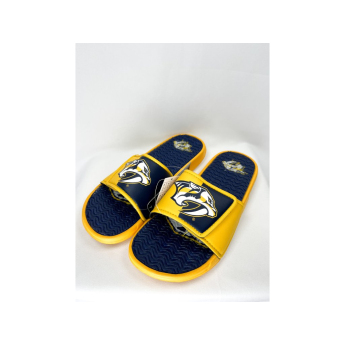 Nashville Predators pánske šľapky Colorblock Slipper