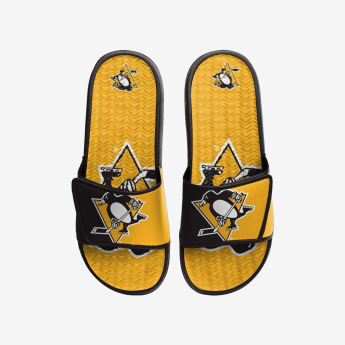 Pittsburgh Penguins pánske šľapky Colorblock Slipper