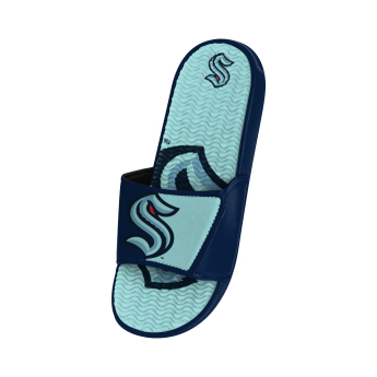 Seattle Kraken pánske šľapky Colorblock Slipper