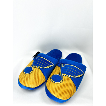 St. Louis Blues pánske šľapky Team Logo Fleece Slipper