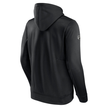 Chicago Blackhawks pánska mikina s kapucňou RINK Performance Black-Athletic Red