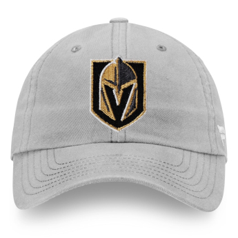 Vegas Golden Knights čiapka baseballová šiltovka NHL Core Grey Curved Unstructured Strapback Cap