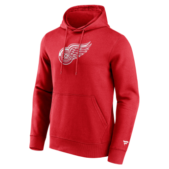 Detroit Red Wings pánska mikina s kapucňou Primary Logo Graphic Hoodie Athletic Red