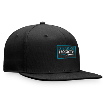 San Jose Sharks čiapka flat šiltovka Authentic Pro Prime Flat Brim Snapback black