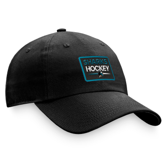San Jose Sharks čiapka baseballová šiltovka Authentic Pro Prime Graphic Unstructured Adjustable black