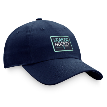 Seattle Kraken čiapka baseballová šiltovka Authentic Pro Prime Graphic Unstructured Adjustable navy