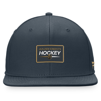 Vegas Golden Knights čiapka flat šiltovka Authentic Pro Prime Flat Brim Snapback grey