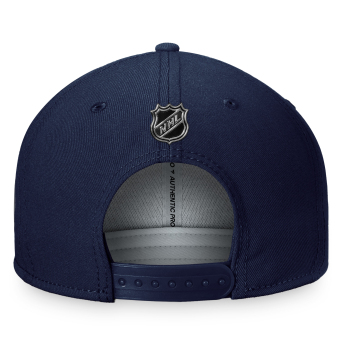 Washington Capitals čiapka flat šiltovka Authentic Pro Prime Flat Brim Snapback navy