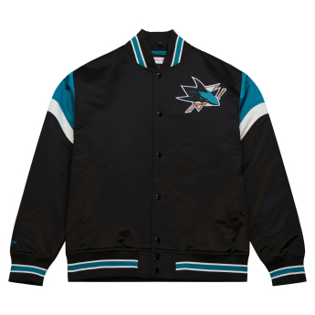 San Jose Sharks pánska bunda NHL Heavyweight Satin Jacket