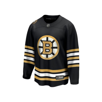 Boston Bruins detský hokejový dres Black 100th Anniversary Replica Jersey