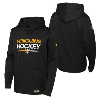Pittsburgh Penguins detská mikina s kapucňou Authentic Pro Hoodie Po Hood