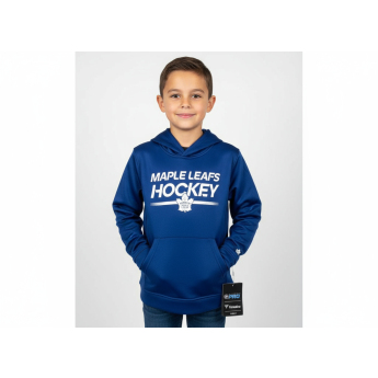 Toronto Maple Leafs detská mikina s kapucňou Authentic Pro Hoodie Po Hood