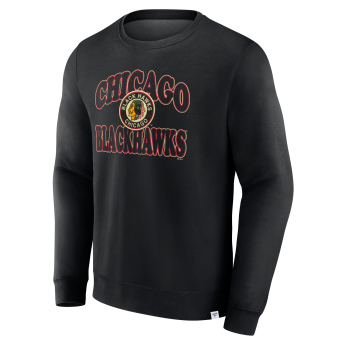 Chicago Blackhawks pánska mikina Fleece Crew