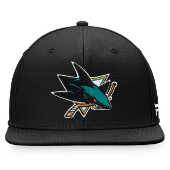 San Jose Sharks čiapka flat šiltovka Core Snapback black