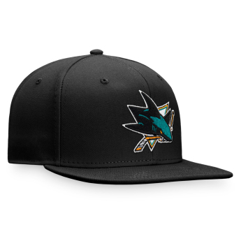 San Jose Sharks čiapka flat šiltovka Core Snapback black