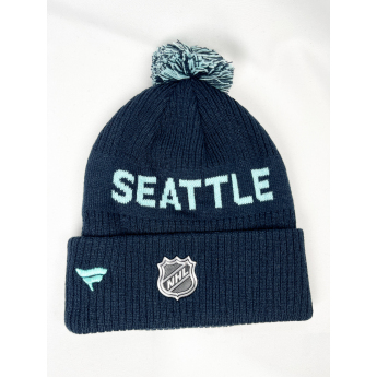 Seattle Kraken detská zimná čiapka Cufed Knit With Pom