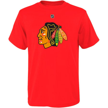 Chicago Blackhawks detské tričko Connor Bedard #98 Player Name & Number Red