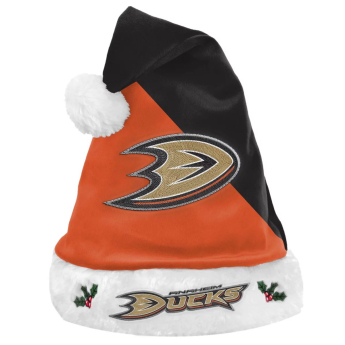 Anaheim Ducks zimná čiapka FOCO Colorblock Santa Hat
