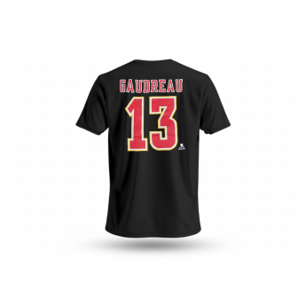 Calgary Flames pánske tričko Johnny Gaudreau #13 black