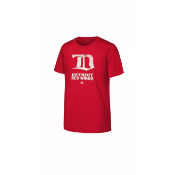 Detroit Red Wings pánske tričko Vintage red