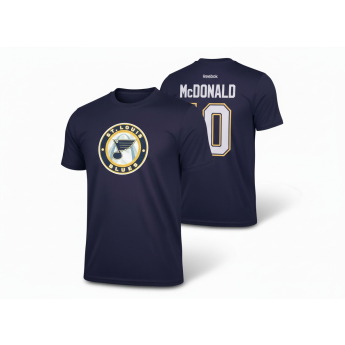 St. Louis Blues pánske tričko Andy McDonald #10 navy