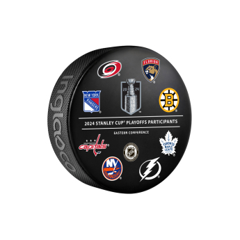NHL produkty puk 2024 Stanley Cup Playoffs All Participants Souvenir Collector