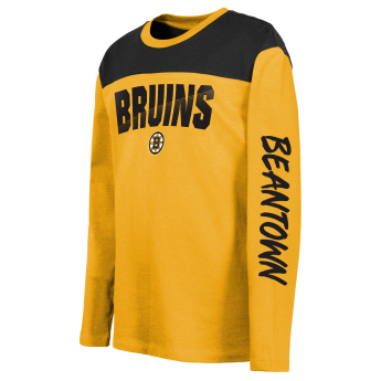 Boston Bruins detské tričko s dlhým rukávom Unbeaten Run Ls Crew Nk Tee
