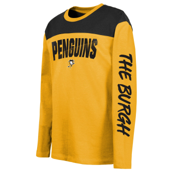Pittsburgh Penguins detské tričko s dlhým rukávom Unbeaten Run Ls Crew Nk Tee