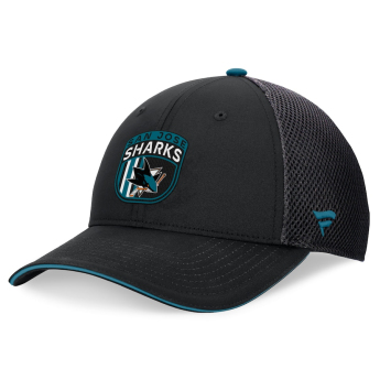San Jose Sharks čiapka baseballová šiltovka 2024 Draft NHL On Stage Trucker Adjustable Hat